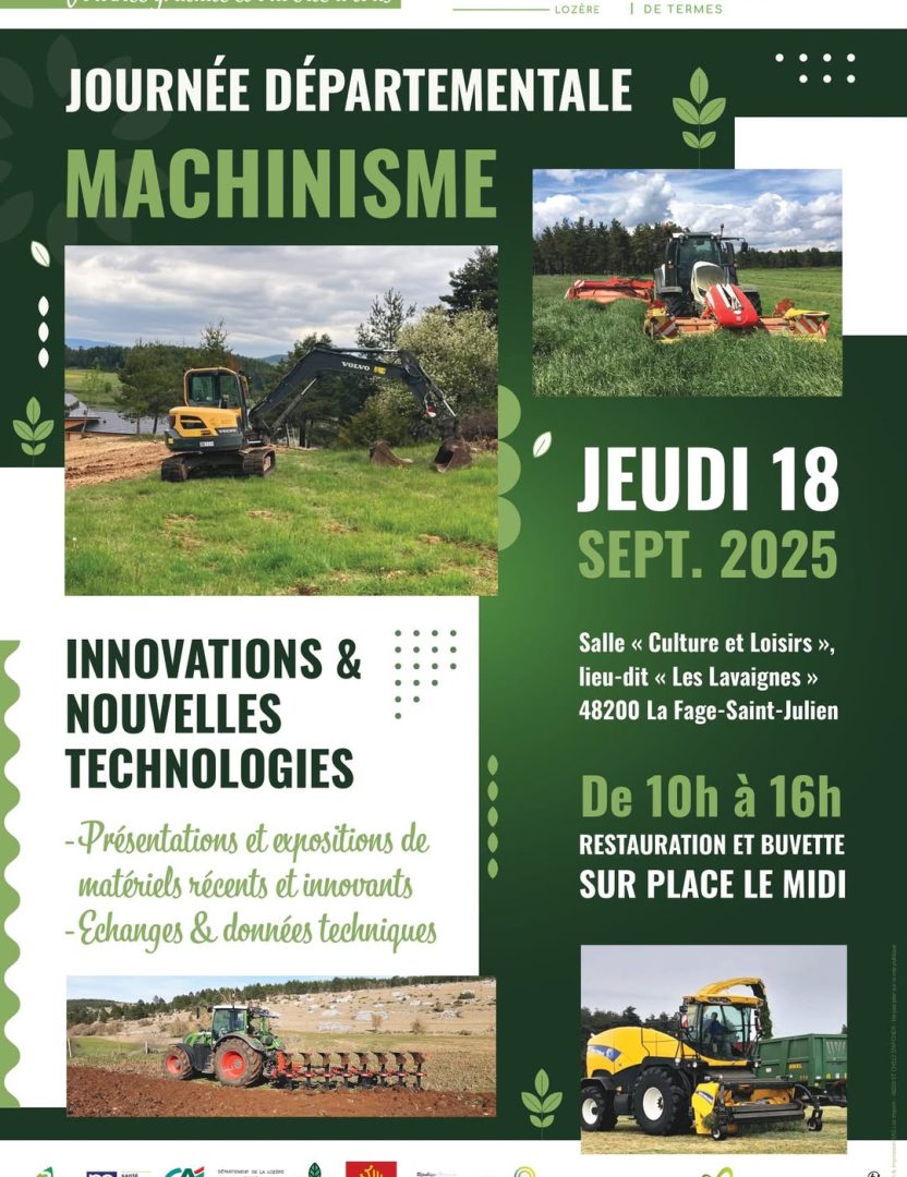 Journée machinisme